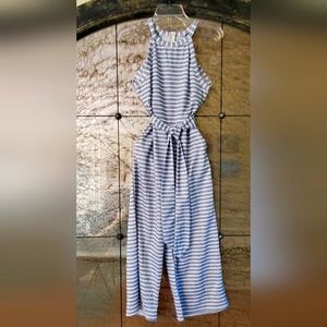 Wide Leg Capri Romper